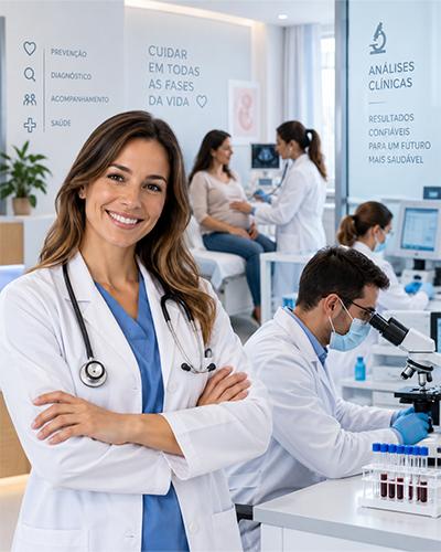 Clínicas e laboratórios